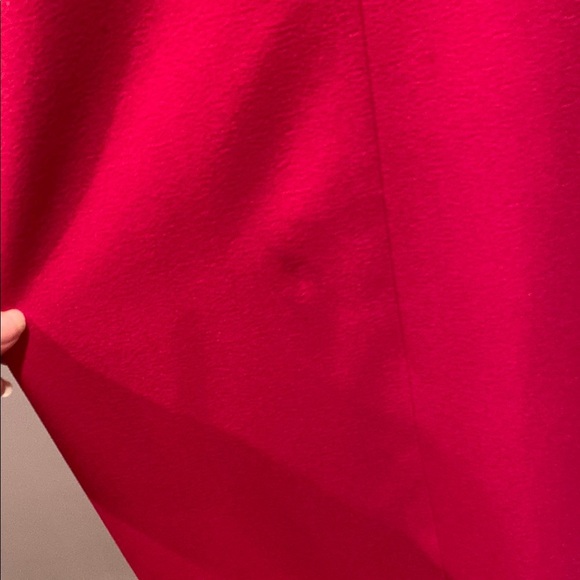 Eliza J Red V-Neck Sheath Midi Dress - Picture 2 of 10